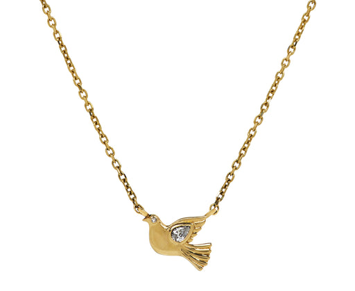 Dove Pendant Necklace