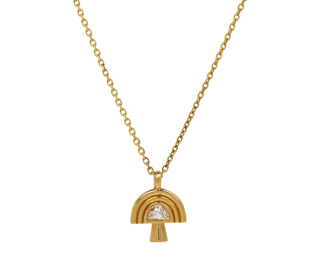 Mushroom Pendant Necklace