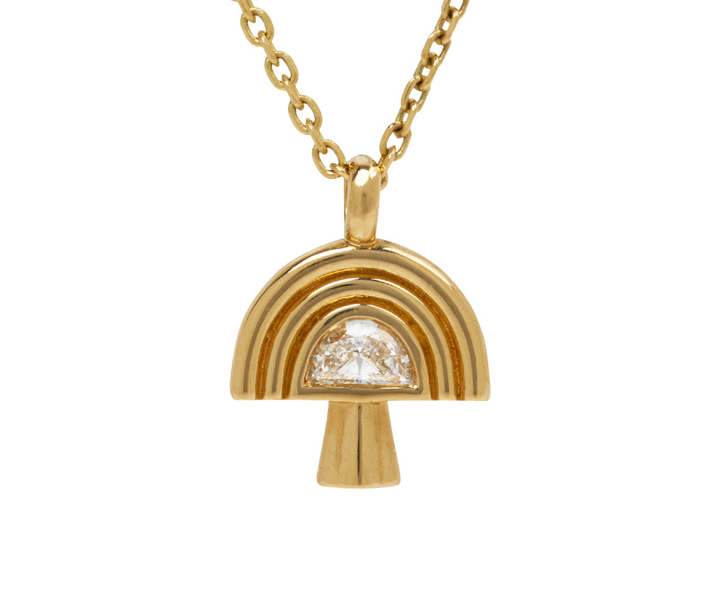 Mushroom Pendant Necklace