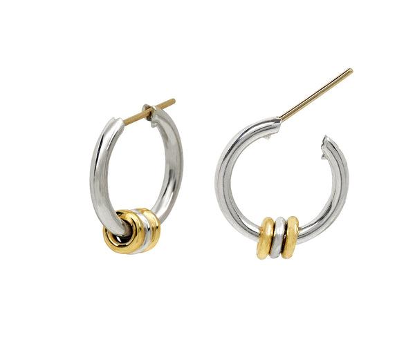 ◆spinelli kilcollin 20AW NEW◆Ara SG Deux フープピアス◆2色 ◇spinelli kilcollin 20AW NEW◇Ara SG Deux フープピアス◇2色