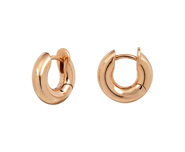 アクセサリー Spinelli Kilcollin Mini Macro Hoop Mini Macro Hoop Pavé 1 YG / Single | Spinelli Kilcollin