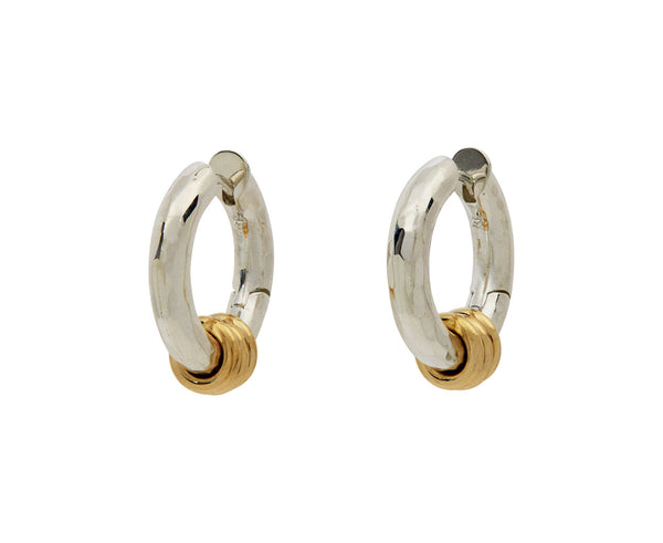 Spinelli Kilcollin Ursa Minor SG Vulcan Hoop Earrings