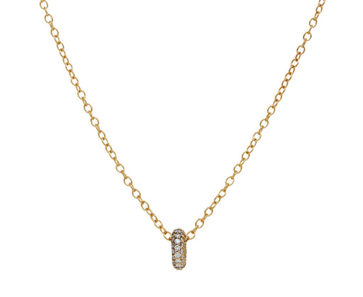 Pavé Diamond Mini Nebula Pendant Necklace