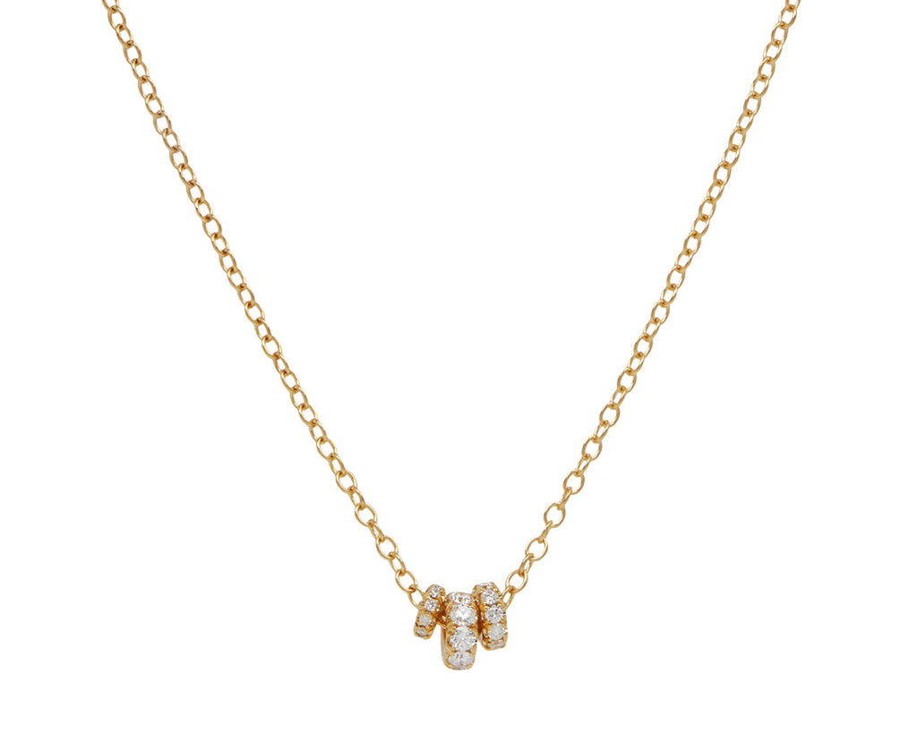 Pavé Diamond Vesta Pendant Necklace