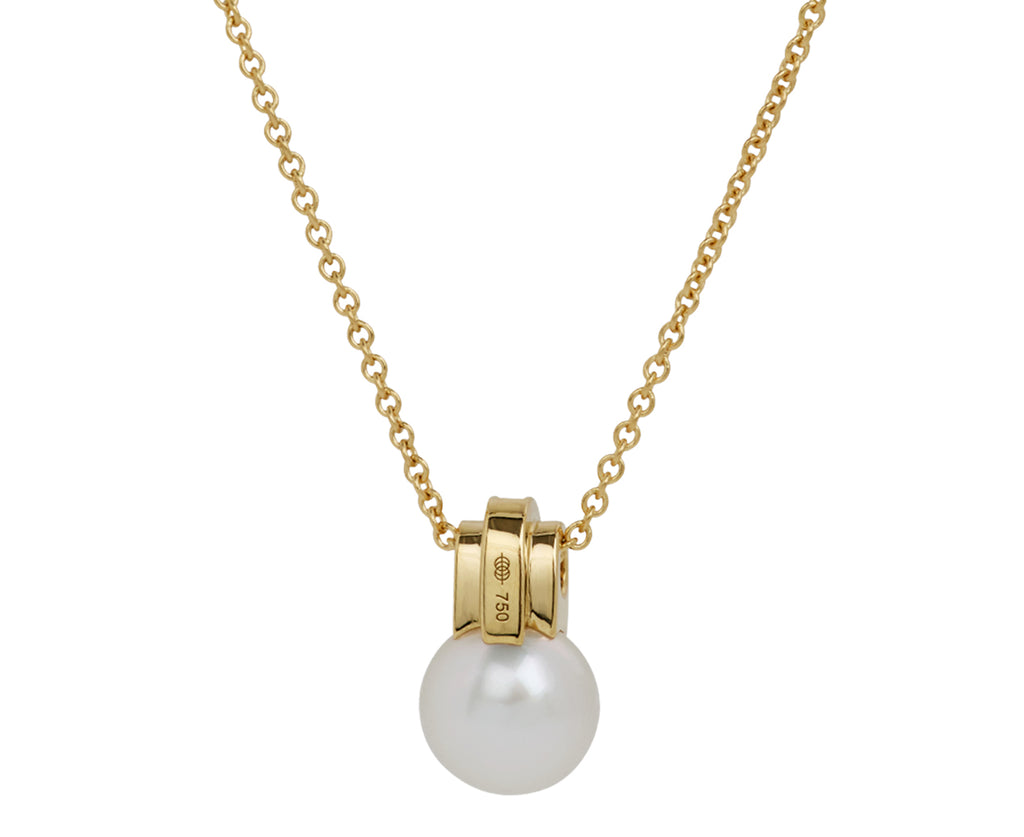 Raisina Diamond and Pearl Pendant Necklace