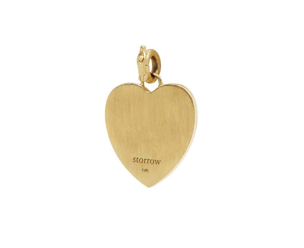 Mixed Gold Anna Heart Charm Pendant ONLY