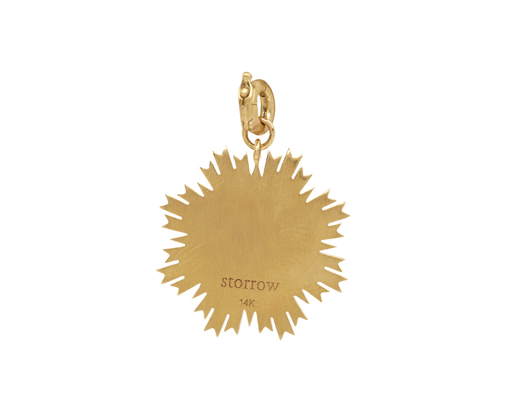 Opal and Enamel Rosa Charm Pendant ONLY