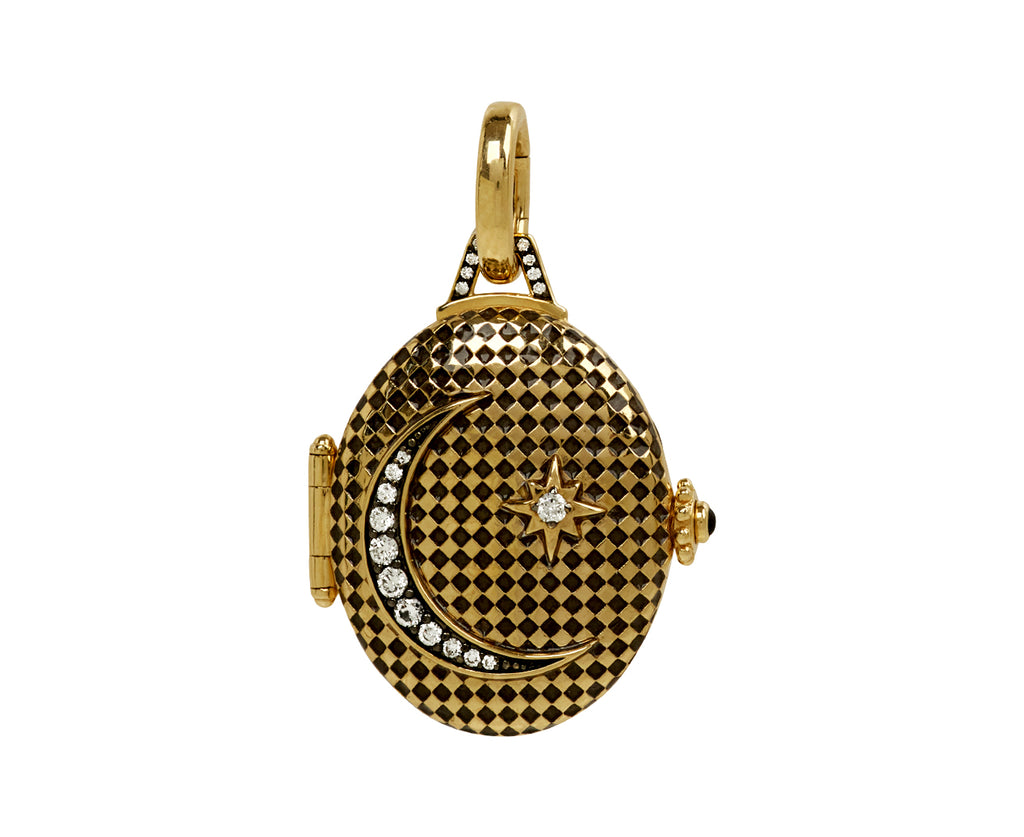 Luminous Checkerboard Locket Pendant ONLY