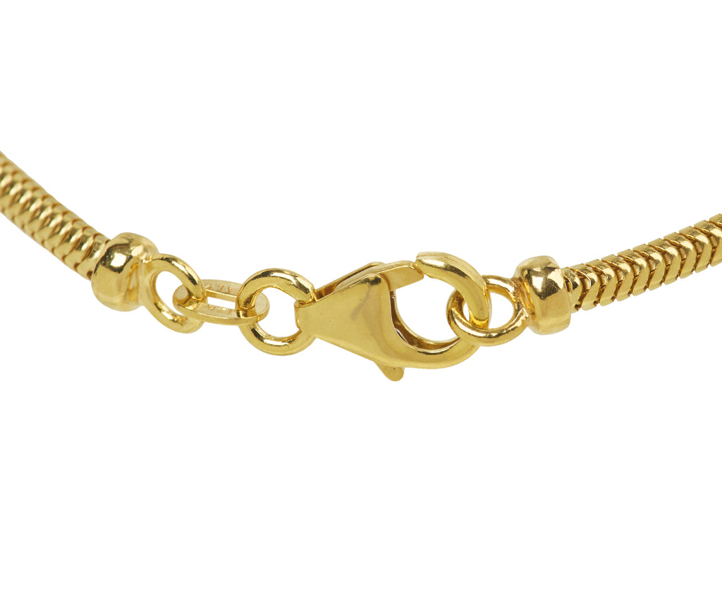 Stephanie Windsor Snake Chain Bracelet - Closure