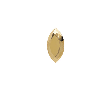 Maria Tash Yellow Gold Marquise SINGLE Stud