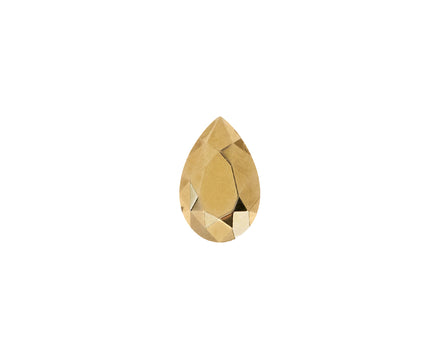 Maria Tash Yellow Gold Pear SINGLE Stud
