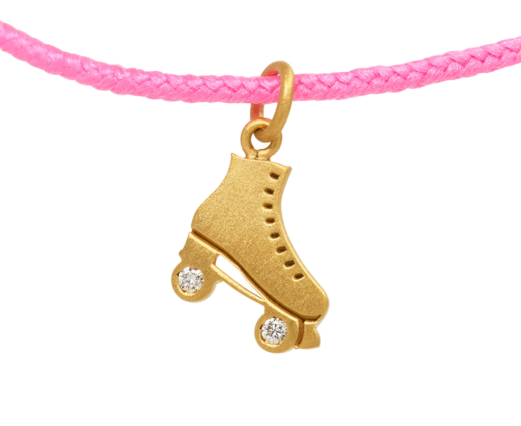 Marie-Hélène de Taillac Disco Roller Skate Charm Bracelet - Closeup