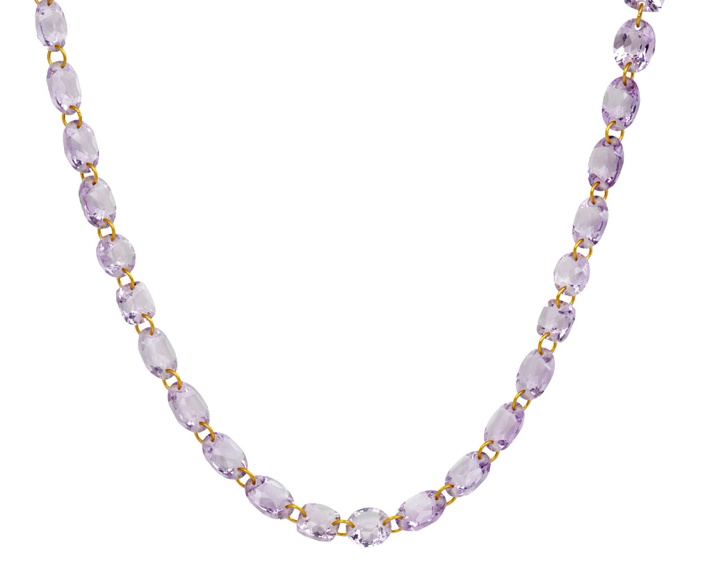 Mixed Link Jemima Amethyst Necklace