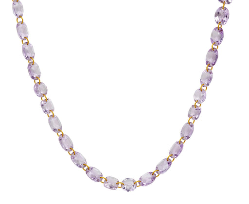 Mixed Link Jemima Amethyst Necklace