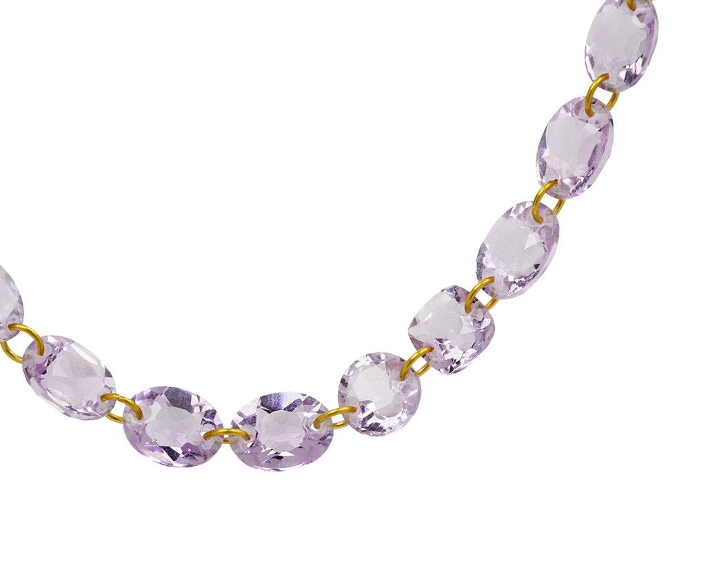 Mixed Link Jemima Amethyst Necklace