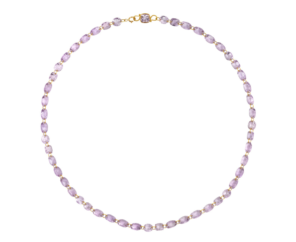Mixed Link Jemima Amethyst Necklace