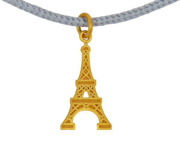 Marie-Hélène de Taillac Eiffel Tower Charm Bracelet