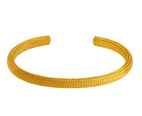 Gold Jason Cuff Bracelet
