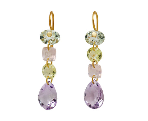 Pastel Quartz Isabella Earrings