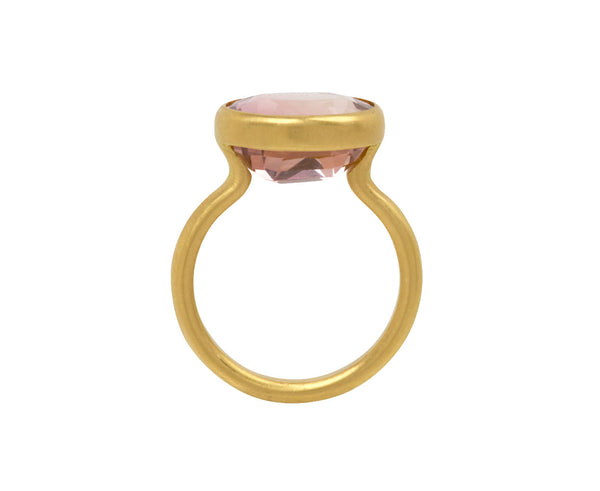 Marie-Hélène de Taillac Orange Tourmaline Princess Ring