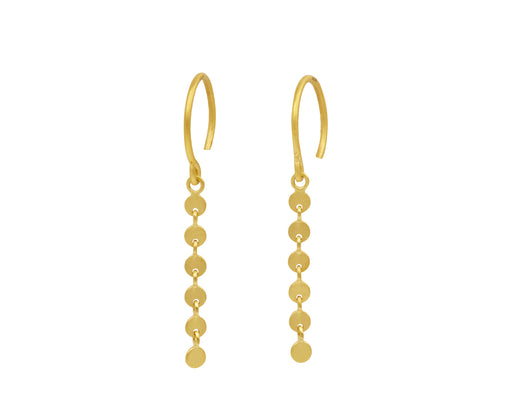 Short Miniature Sequin Earrings