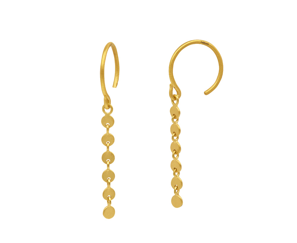 Short Miniature Sequin Earrings