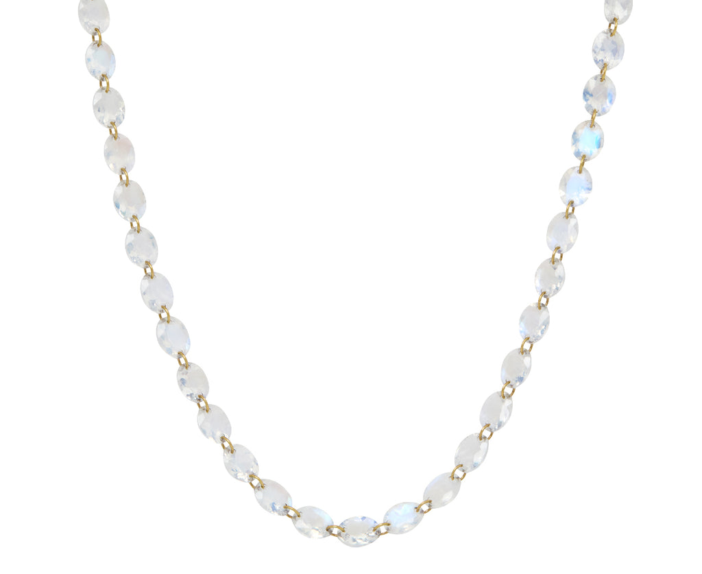 Rainbow Moonstone Lady Like Necklace