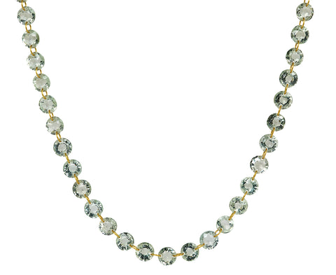 Small Green Quartz Lady Like Necklace - TWISTonline