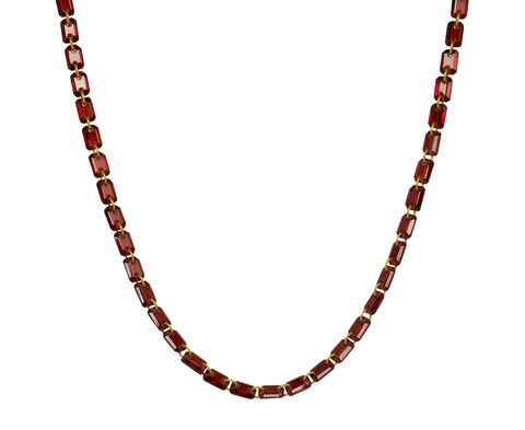 Garnet Ladylike Necklace