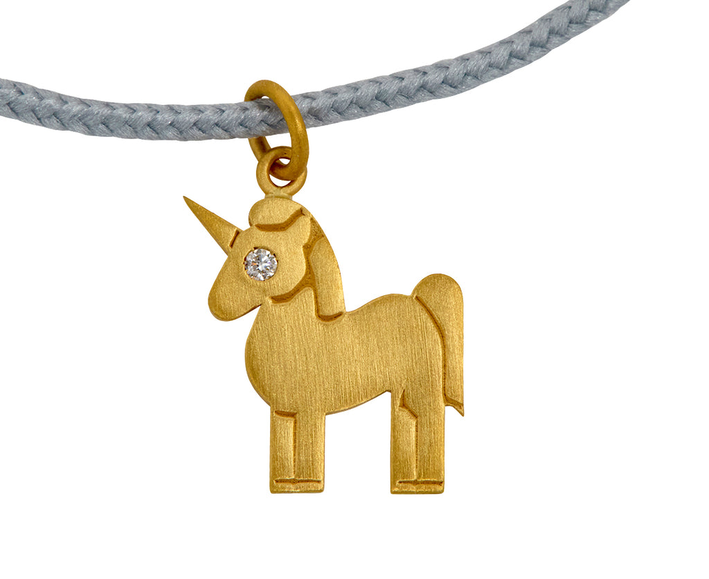 Marie-Hélène de Taillac Unicorn Charm Bracelet - Closeup