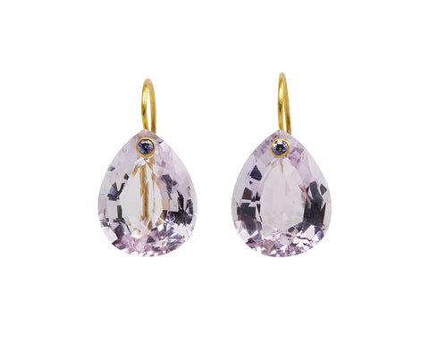 Amethyst and Tanzanite Teardrop Earrings - TWISTonline