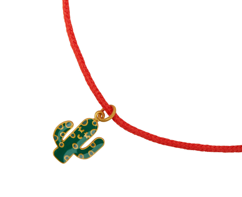 Marie-Hélène de Taillac Cactus Charm Bracelet - Closeup