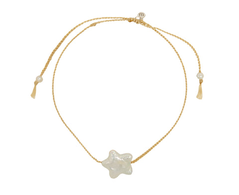 Tai Star Pearl Charm Bracelet