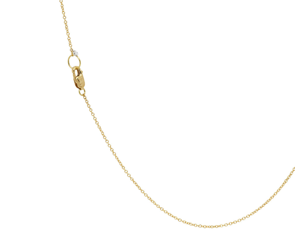 Marquise and Pear Shaped Diamond Dangle Necklace