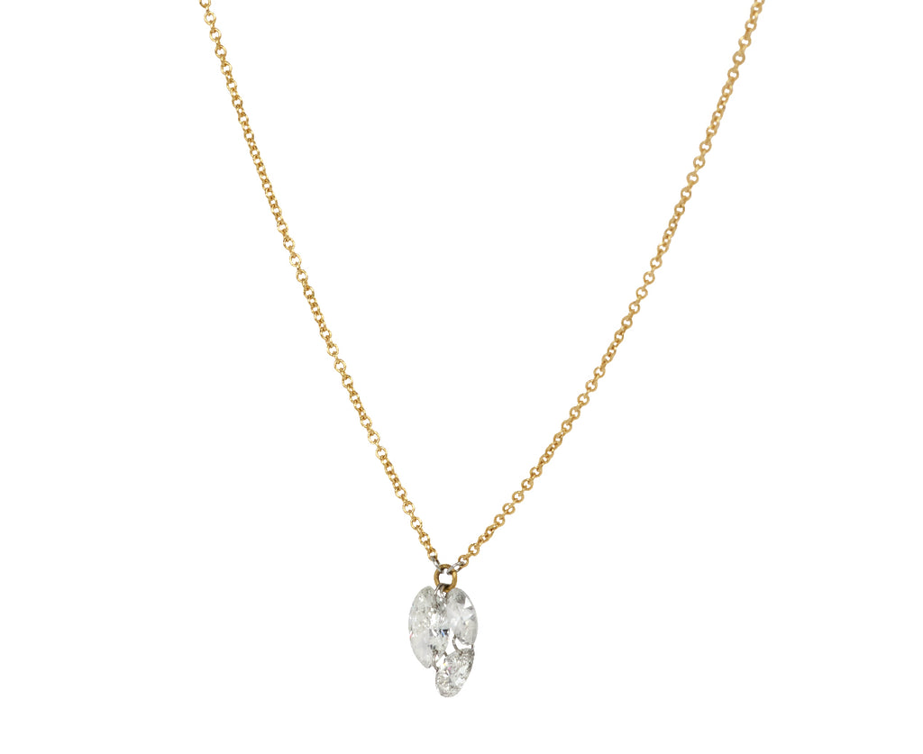 Diamond Trio Pendant Necklace