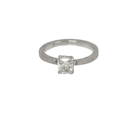 Cushion Cut Diamond Solitaire Ring