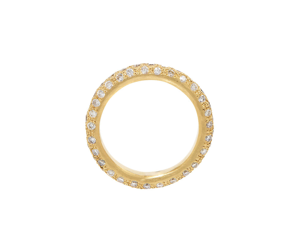 Yellow Gold Diamond Band