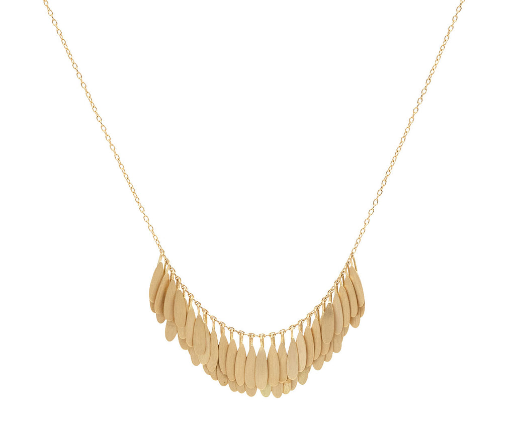 Tiny Dandelion Arc Necklace