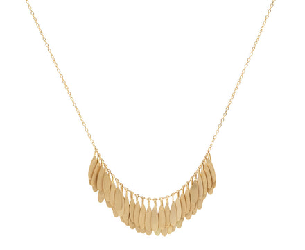 Tiny Dandelion Arc Necklace