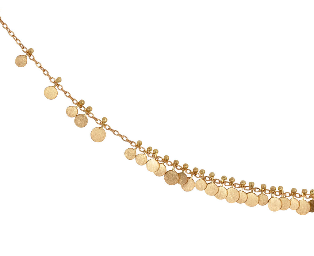 Sia Taylor Tiny Dots Cluster Necklace Close Up
