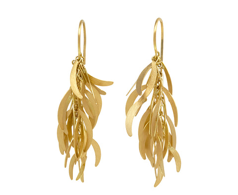 Gold Eclipse Earrings
