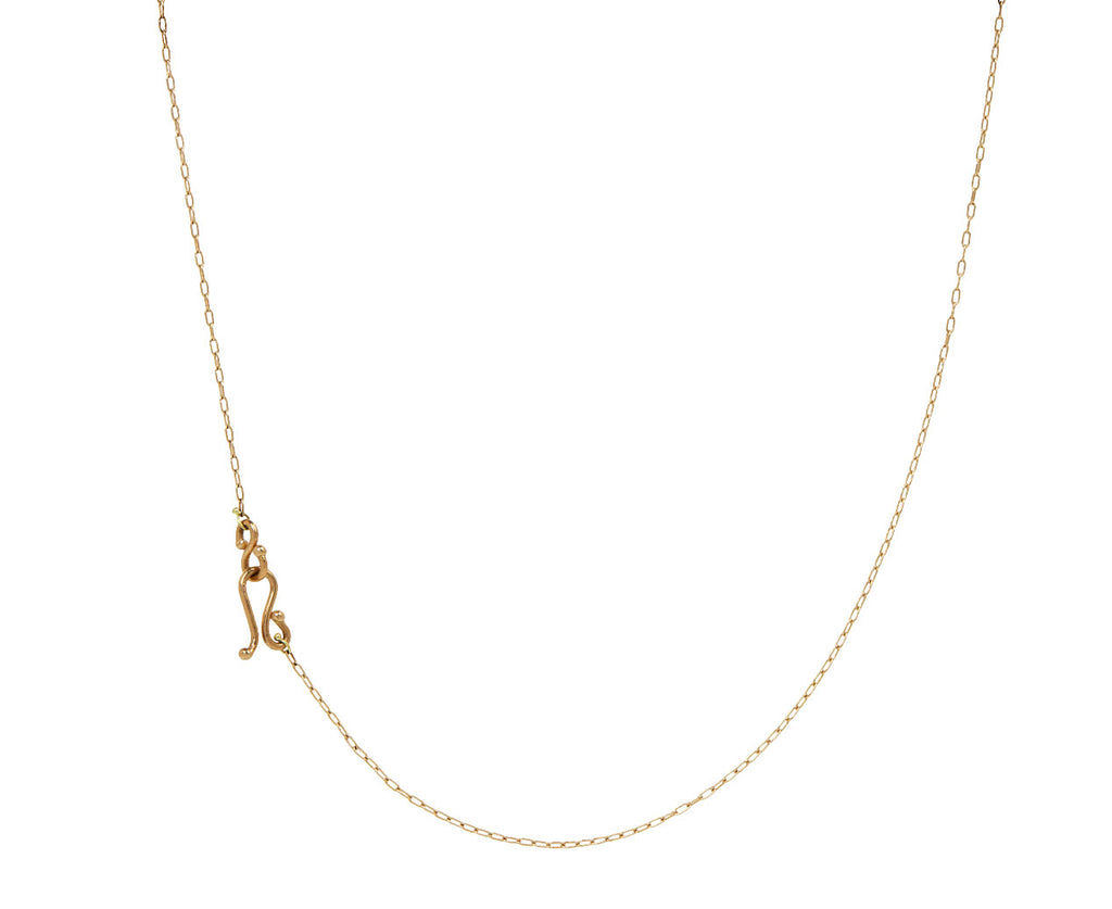 Blue Sapphire Kitten Pendant Necklace
