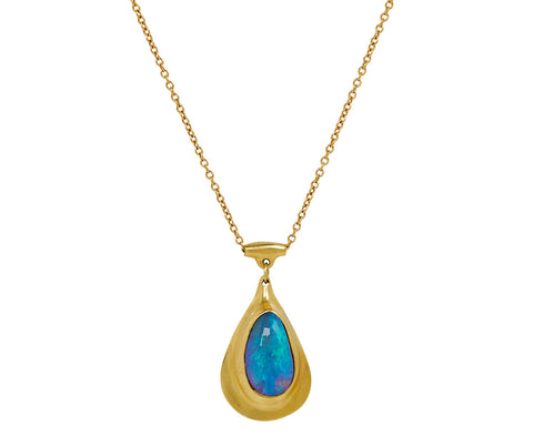 Opal Ball Necklace