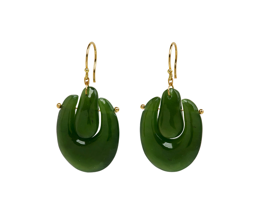 TenThousandThings Jade O'Keeffe Earrings