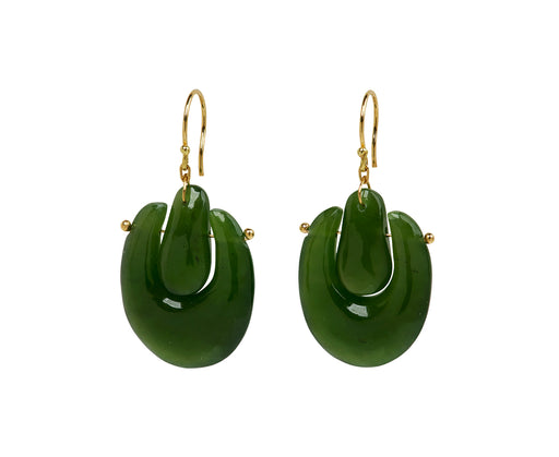TenThousandThings Jade O'Keeffe Earrings