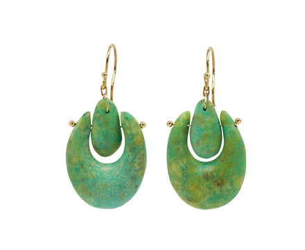 Green Turquoise O'Keeffe Earrings