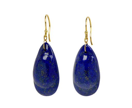 TenThousandThings Lapis Droplet Earrings