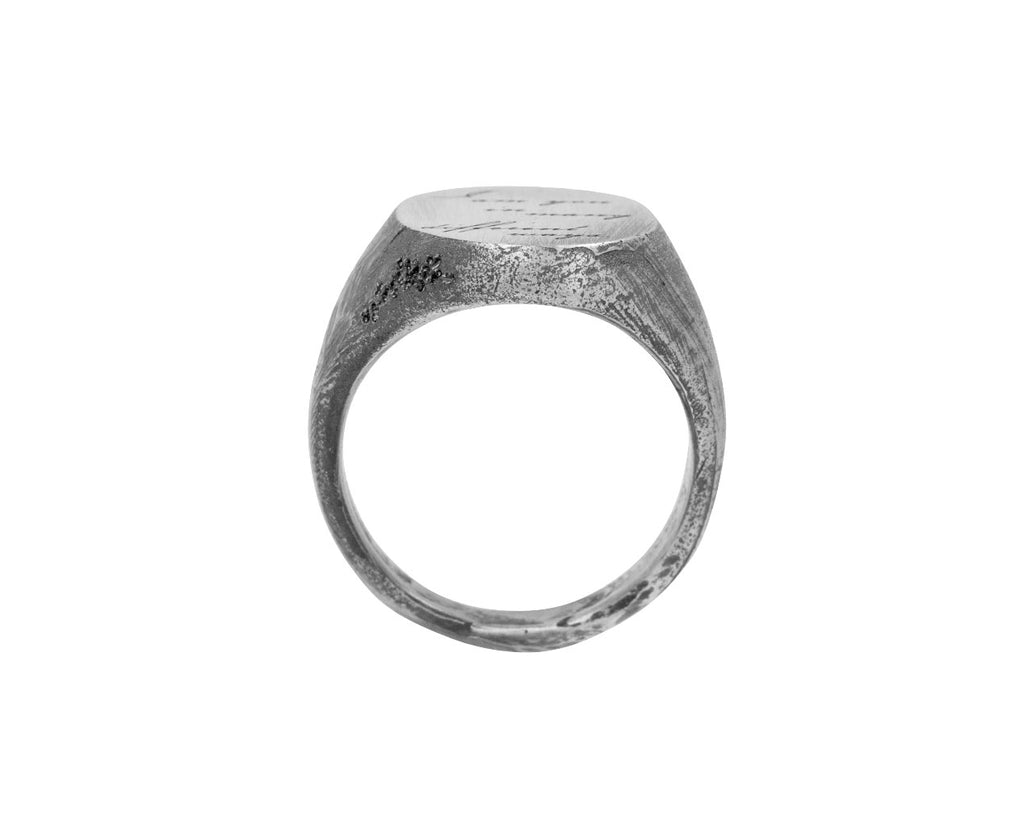 I Am You in Many Different Ways Signet Ring