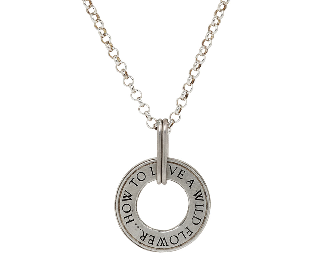 Tó Garal How To Love A Wildflower Pendant Necklace
