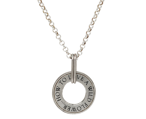 Tó Garal How To Love A Wildflower Pendant Necklace